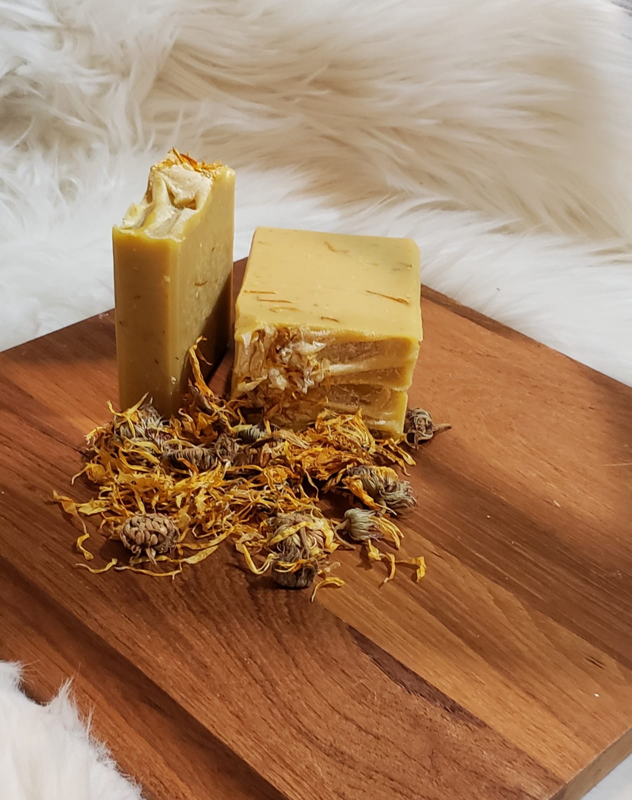 CALENDULA Handmade Natural Soap, (Scented) Cold Process