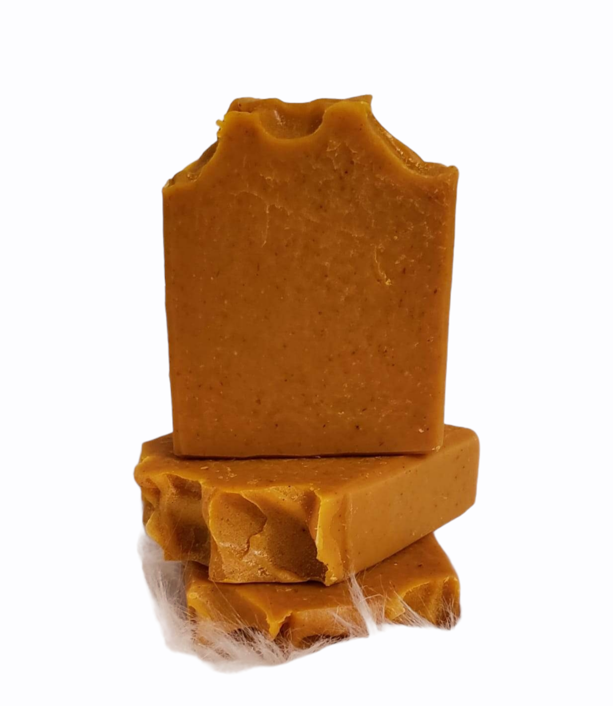 CARROT & TURMERIC Handmade Natural Soap, (Scented) Cold Process